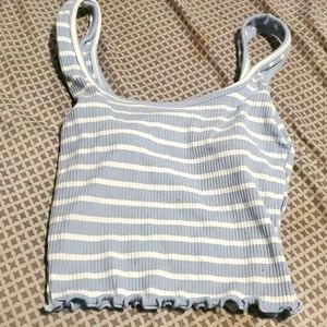Striped crop top <3
